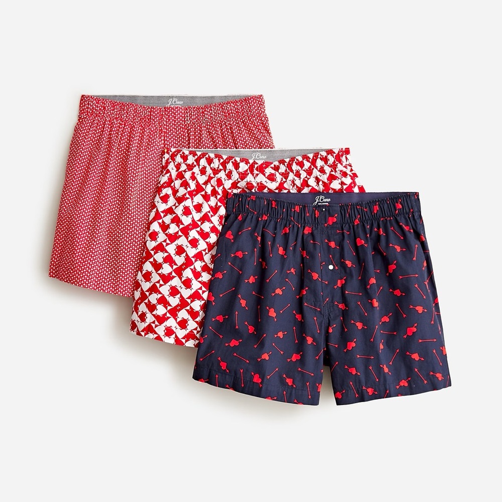 NWT J.crew Printed boxers multipack